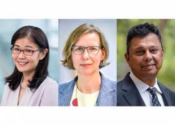 Dr. Teresa Liu-Ambrose, Dr. Aslam Anis and Dr. Megan Levings receive Faculty of Medicine Distinguished Researcher Awards